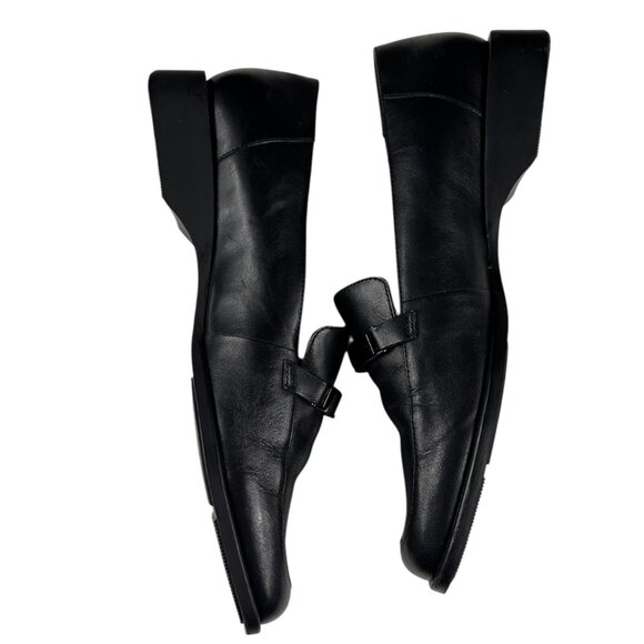 Bandolino Simmons Black Leather Upper Loafers Flats Size 8 M Preppy Y2K - Picture 6 of 10